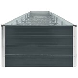 Verhoogde plantenbak 600x80x45cm Antraciet Staal - 54% Korting