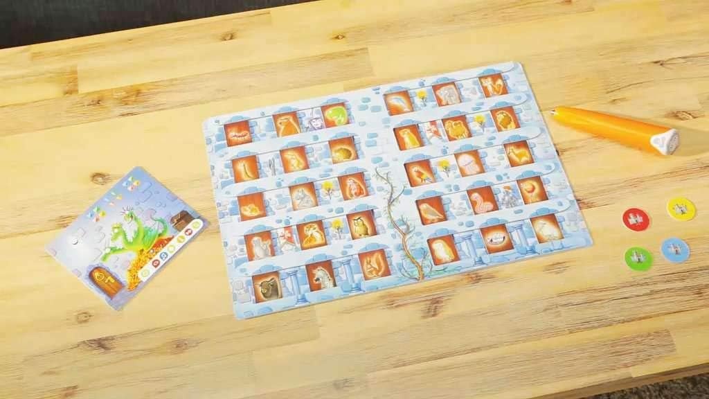 Ravensburger tiptoi 00737 Schatzsuche in der Buchstaben-Burg, Spiel für Kinder von 4-7 Jahren, für 1-4 Spieler: Findet die Hinweise und besiegt den Drachen!