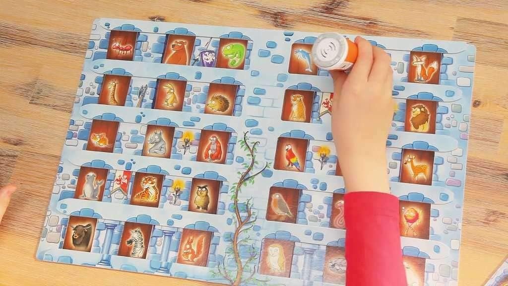 Ravensburger tiptoi 00737 Schatzsuche in der Buchstaben-Burg, Spiel für Kinder von 4-7 Jahren, für 1-4 Spieler: Findet die Hinweise und besiegt den Drachen!
