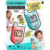 Canal Toys Video Walkie Talkies - Walkie Talkies voor kinderen met camera en scherm, 100 m bereik - radio's met 6 spellen - cadeau voor kinderen vanaf 5 jaar - INF 042 | Walkietalkies met videogesprekken, USB-kabel, audio- en beeldeffecten, video tot 300