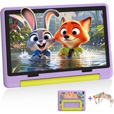 Kindertablet 10" Paars | Anti-val, Standaard, 32GB | 34% Korting