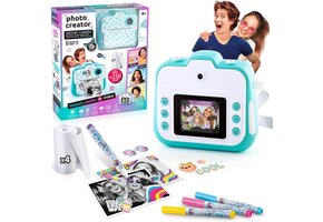 Instant Kinder Camera Turquoise - 66% Korting! Direct Printen