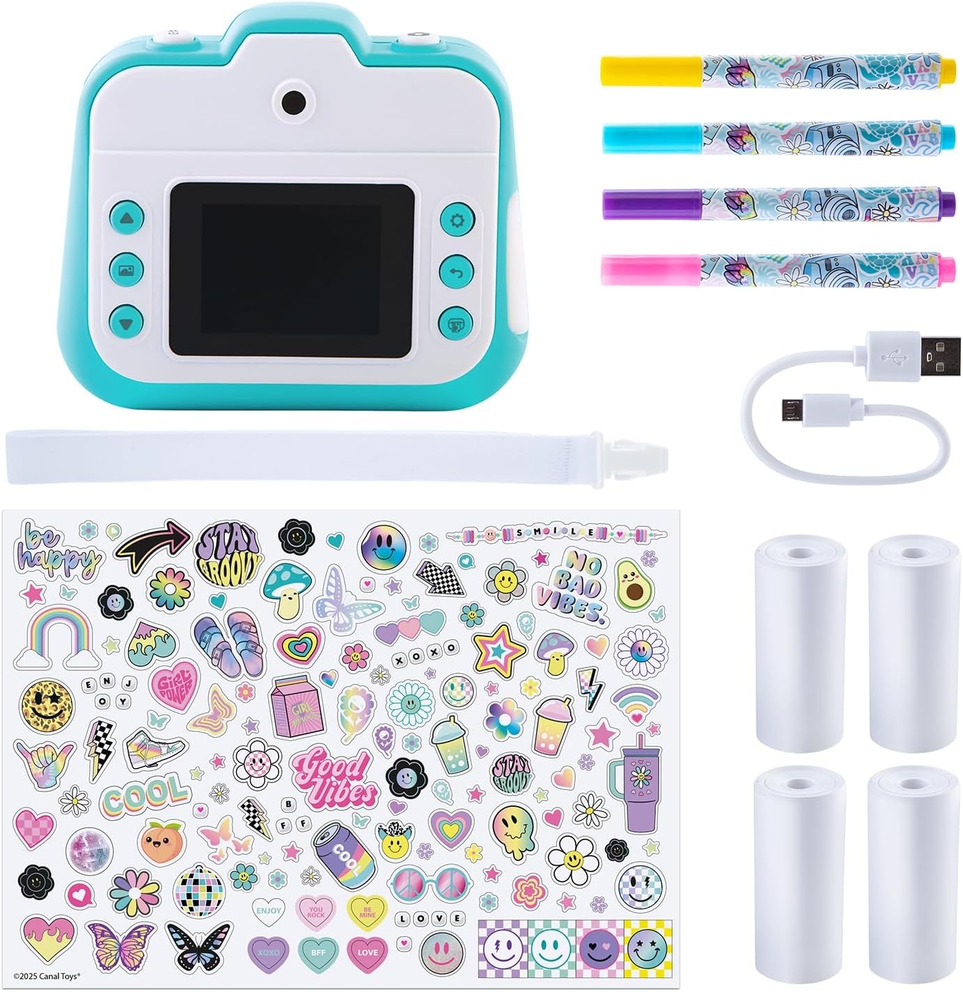 Kinder Instant Camera Turquoise (59% Korting)