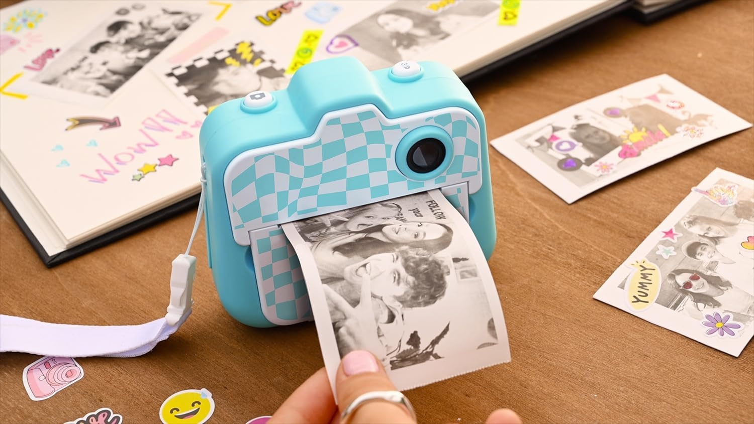 Kinder Instant Camera Turquoise (59% Korting)