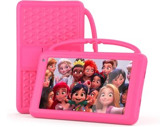 Kindertablet 7" Android 10 Roze - 34% Korting