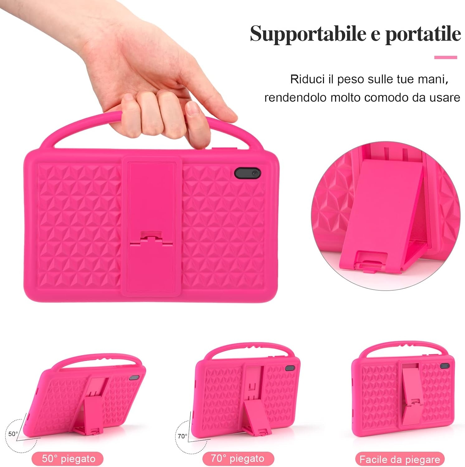 Kindertablet 7" Android 10 Roze - 34% Korting