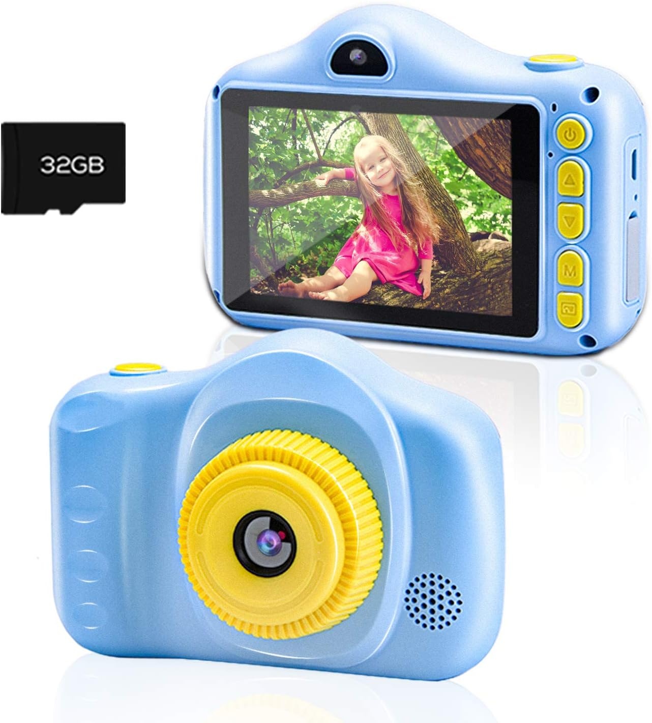Digitale Kindercamera Blauw | 3,5" HD 12MP | 33% Korting