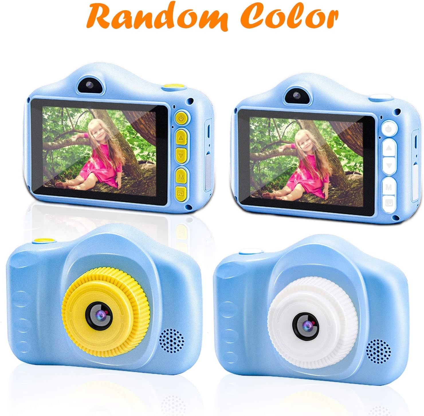 Digitale Kindercamera Blauw | 3,5" HD 12MP | 33% Korting