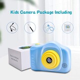 Digitale Kindercamera Blauw | 3,5" HD 12MP | 33% Korting