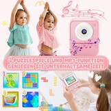 Kinder Instant Camera met 32GB, Printpapier & Kleurpotloden