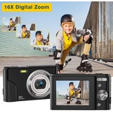 Digitale Camera 36MP, 1080p FHD - Ideaal voor Beginners (29% Korting)