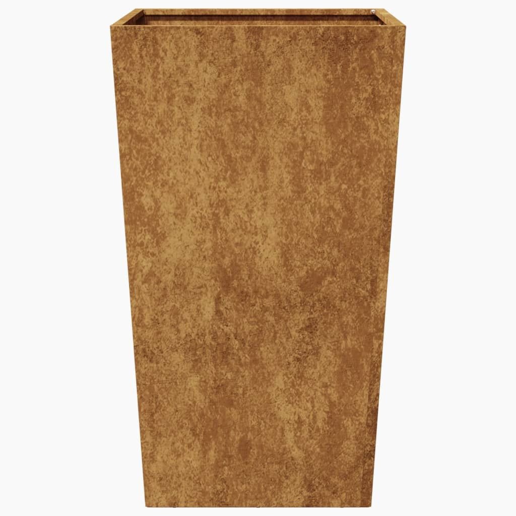 vidaXL Plantenbakken Staal 2 st 45x45x75 cm - 35% Korting!