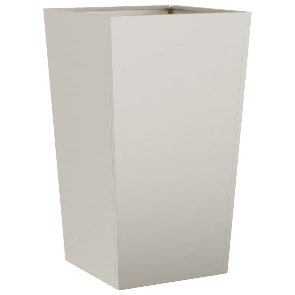 vidaXL Plantenbakken Staal 2 st 45x45x75 cm - 35% Korting!