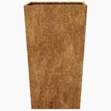 vidaXL Plantenbakken Staal 2 st 45x45x75 cm - 35% Korting!