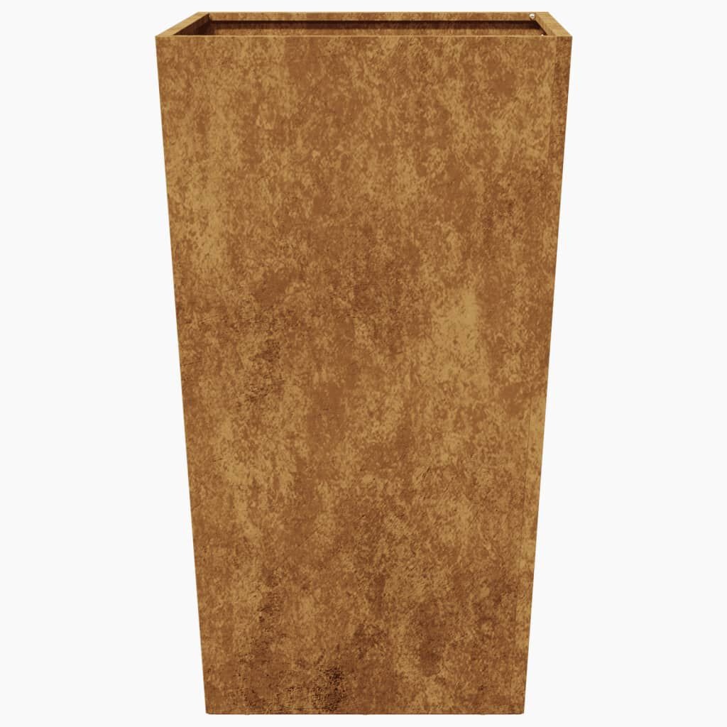 vidaXL Plantenbakken Staal 2 st 45x45x75 cm - 35% Korting!