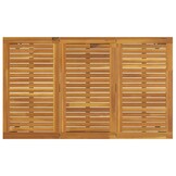vidaXL Buitentafel Acaciahout & Staal 150x90cm - 35% Korting