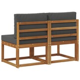 vidaXL Buiten Midden Sofa: Massief Acaciahout met 30% Korting