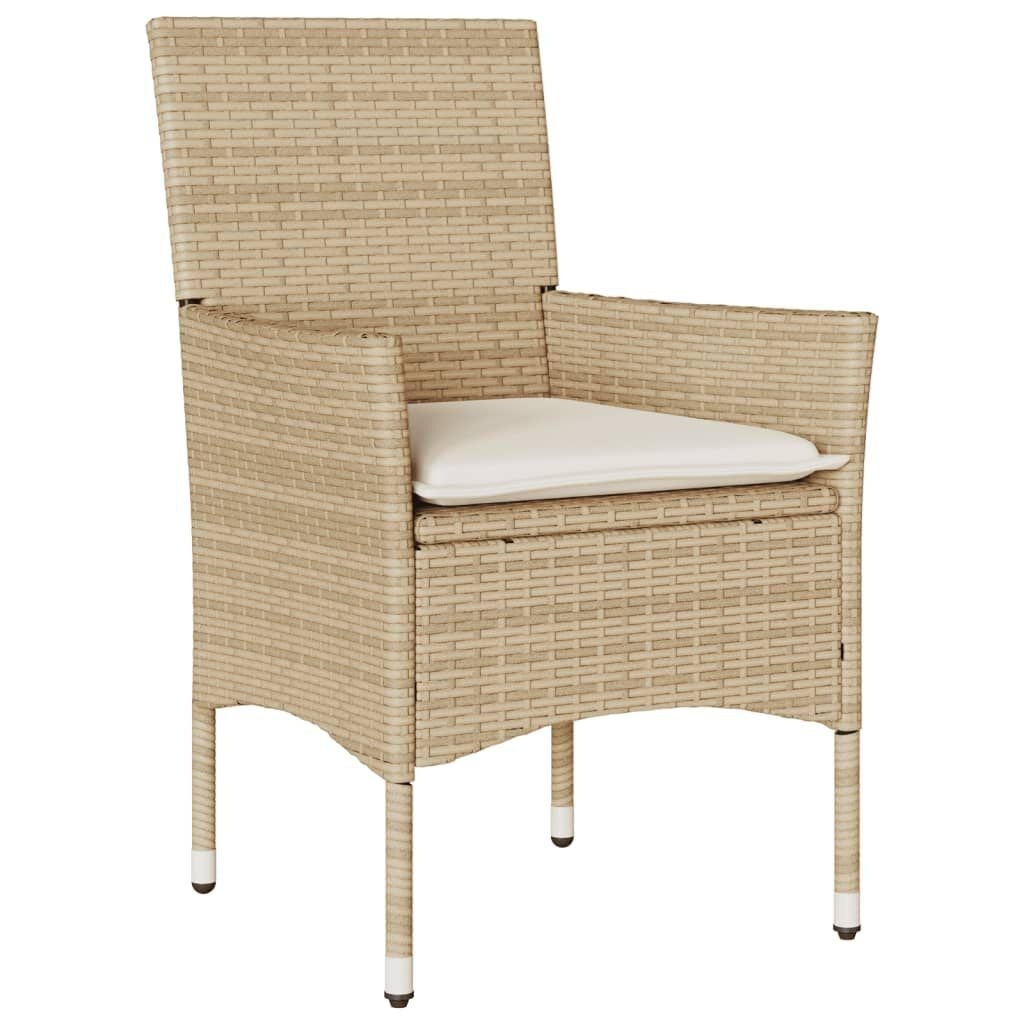 VidaXL Tuinstoelen 2 st met kussens, 35% korting