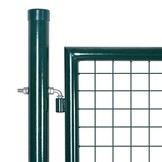 vidaXL Poort Staal Groen 306x150 cm - 35% Korting