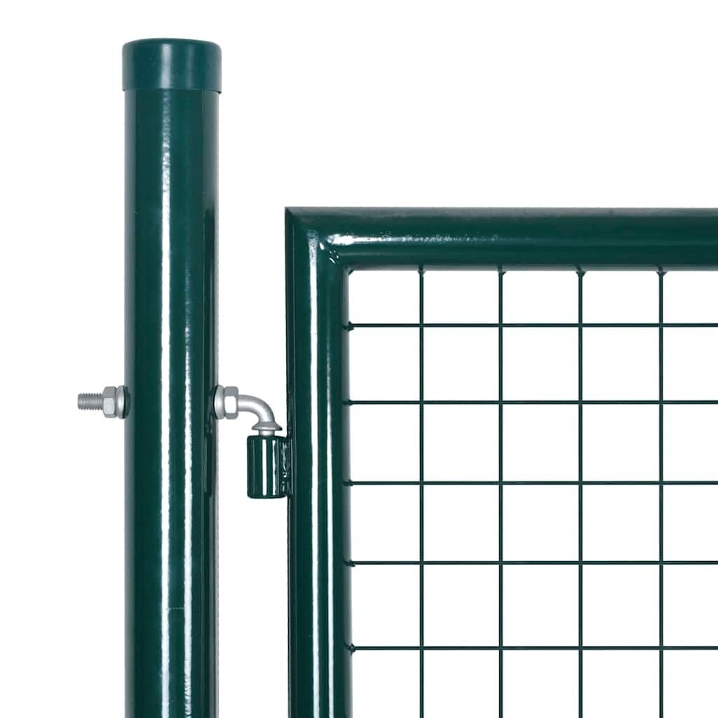 vidaXL Poort Staal Groen 306x150 cm - 35% Korting