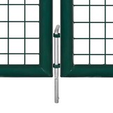 vidaXL Poort Staal Groen 306x150 cm - 35% Korting