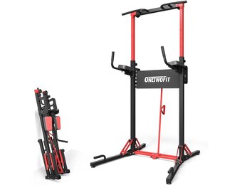 Opvouwbaar Power Tower Dip Station met 35% Korting