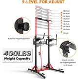 Opvouwbaar Power Tower Dip Station met 35% Korting