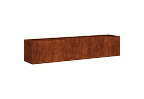 VidaXL Plantenbak Roestig Staal 200x40x40 cm - 54% Korting!