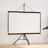 vidaXL Projectiescherm met statief 72 inch 16:9