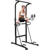 ONETWOFIT Power Tower Adjustable Height Pull Up & Dip Station Multi-Function Home Strength Training Fitness Workout Station OT130