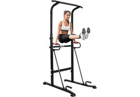 Krachttoren In Hoogte Verstelbaar - Multifunctioneel Fitness Klimrek