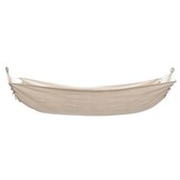 vidaXL Hangmat 260x150 cm crèmekleurig