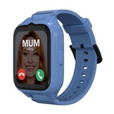 Moochies Connect All-In-One 4G Smartwatch-telefoon voor kinderen, touchscreen, video-/spraakoproepen, berichten, GPS, camera, ouderlijk toezicht, SOS-waarschuwingen, veilige zones, abonnement vereist