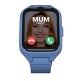Moochies Connect All-In-One 4G Smartwatch-telefoon voor kinderen, touchscreen, video-/spraakoproepen, berichten, GPS, camera, ouderlijk toezicht, SOS-waarschuwingen, veilige zones, abonnement vereist