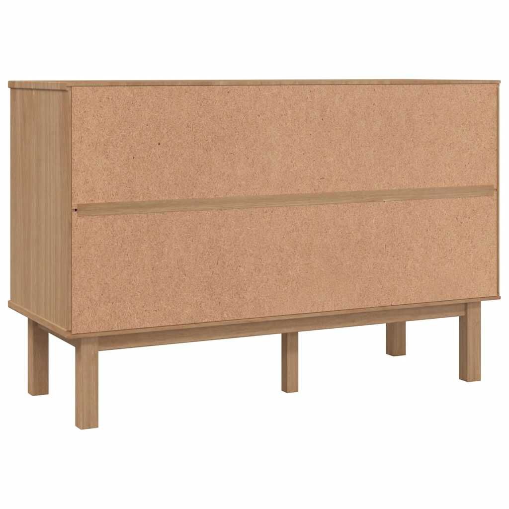 vidaXL Ladekast OTTA 111x43x73,5 cm massief grenenhout