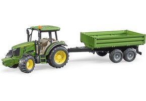 Speelgoed Tractor John Deere 5115 M met Aanhanger - 33% Korting!