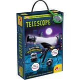 Lisciani - I'm A Genius - Telescoop voor kinderen vanaf 7 jaar - educatief spel astronomie - sterrenkijken en natuur - zoom x 20 x 30 x 40 cm - cadeau-idee voor verjaardag - wetenschappelijke