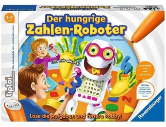 Tiptoi Leerzaam Cijfer Robot Spel (4+) - Leer Vormen & Cijfers - 38% Korting