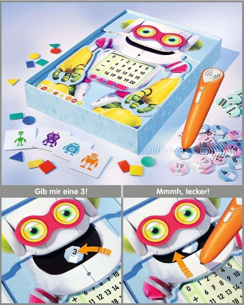 Tiptoi Leerzaam Cijfer Robot Spel (4+) - Leer Vormen & Cijfers - 38% Korting