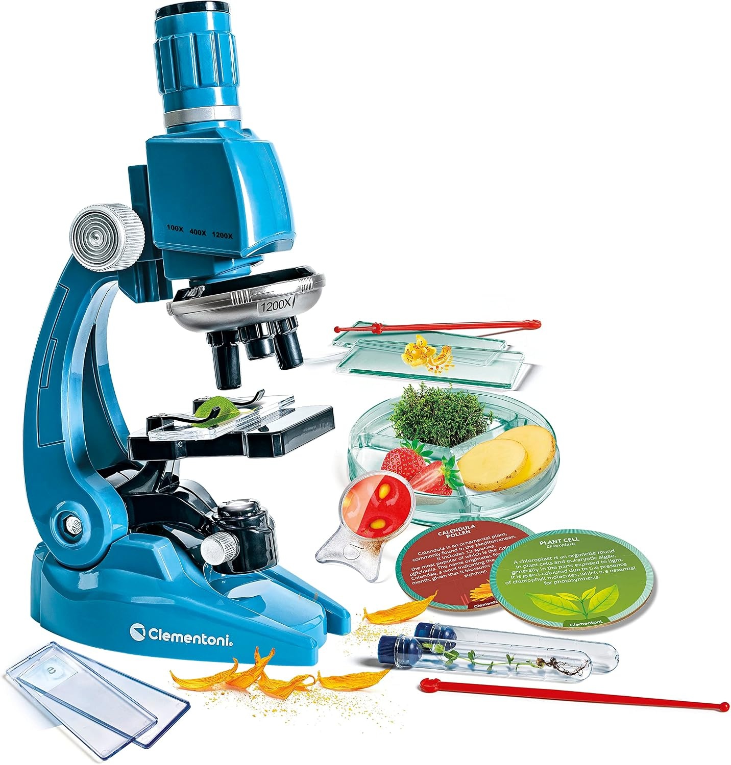 Microscoop Set Kinderen | 1200x Vergroting | 50+ Experimenten | 8+ Jaar | 34% Korting