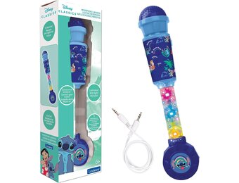 Disney Stitch Speelgoedmicrofoon - Blauw, 33% Korting