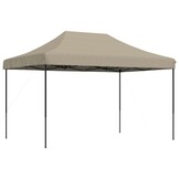 Inklapbare Partytent 410x279x315 cm Taupe | 34% Korting