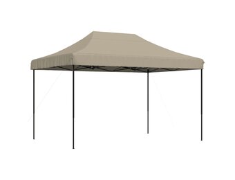 Inklapbare Partytent 410x279x315 cm Taupe | 34% Korting