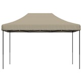 Inklapbare Partytent 410x279x315 cm Taupe | 34% Korting