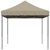 Inklapbare Partytent 410x279x315 cm Taupe | 34% Korting
