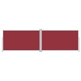 VidaXL Uittrekbaar Windscherm 180x600 cm Rood - 60% Korting