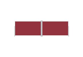 Uittrekbaar Windscherm 180x600 cm Rood - 41% Korting!