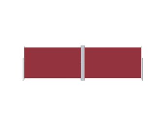 Uittrekbaar Windscherm 180x600 cm Rood - 34% Korting!