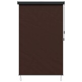 Rolgordijn Bruin 180x250cm - UV-Beschermend en Stofbestendig - 30% Korting