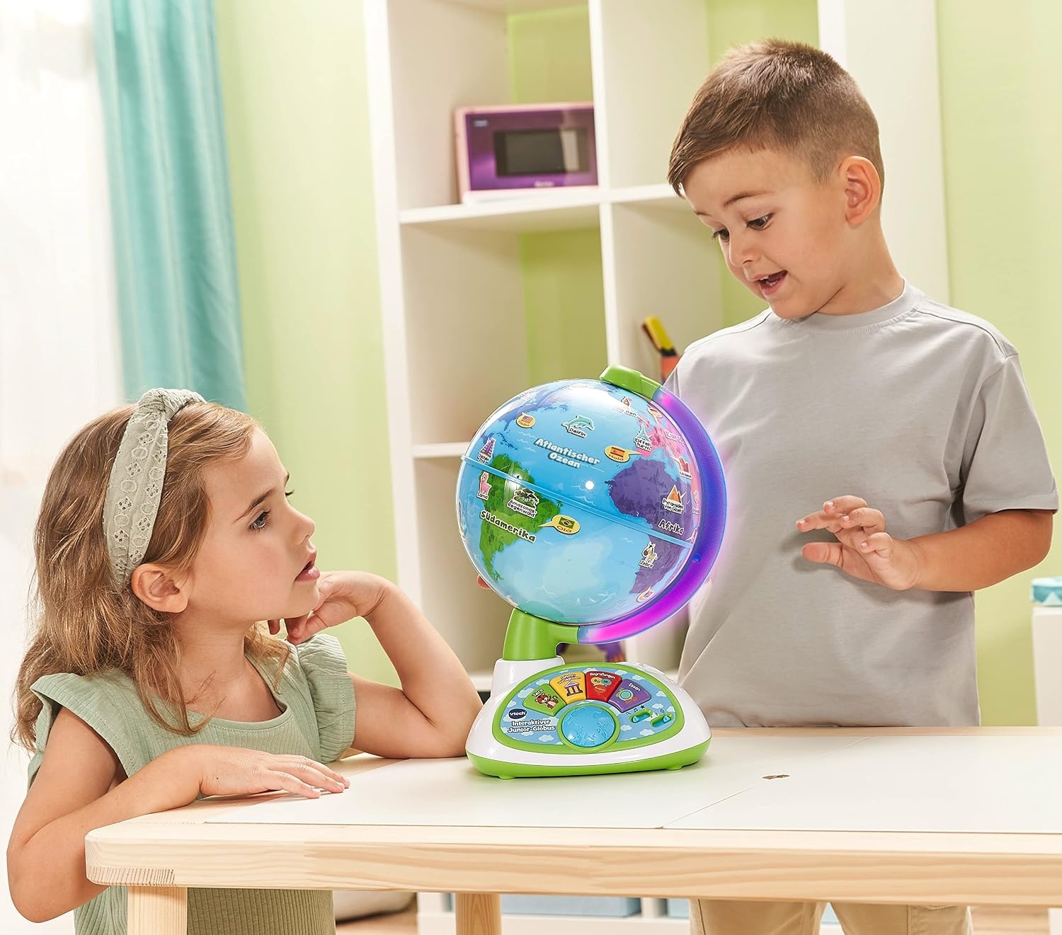 Interactieve Wereldbol voor Kinderen (3-6 Jaar) | Leerzaam & Muzikaal | 33% Korting